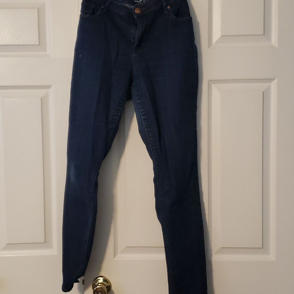 Loft Curvy Skinny Jeans
